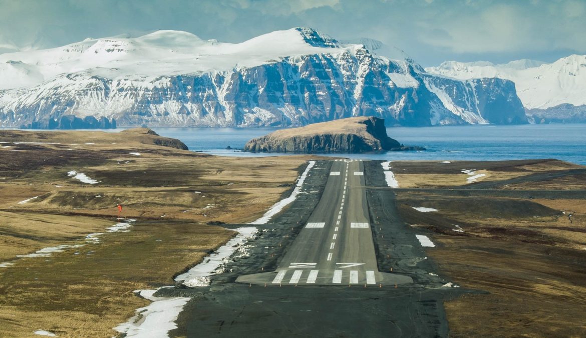 Akutan Airport Bering Sea Alaska